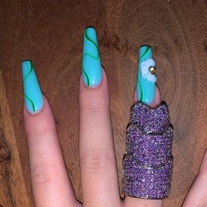 Eddie Borgo Purple 3 tier ring